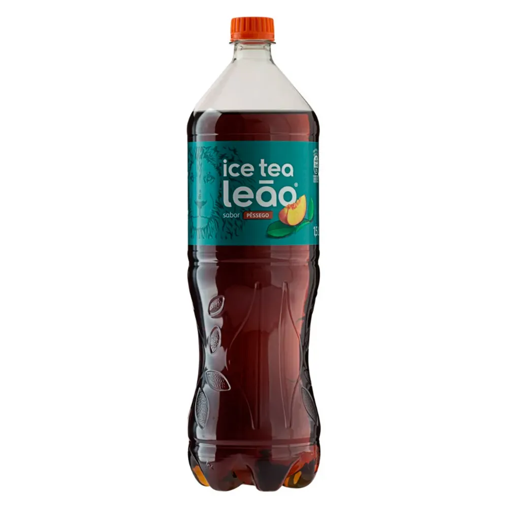 Leão Chá Ice Tea Pêssego 1,5 Litro