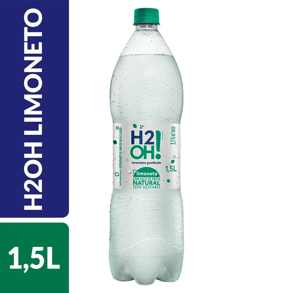 Refrigerante H2oh 1,5l Limoneto